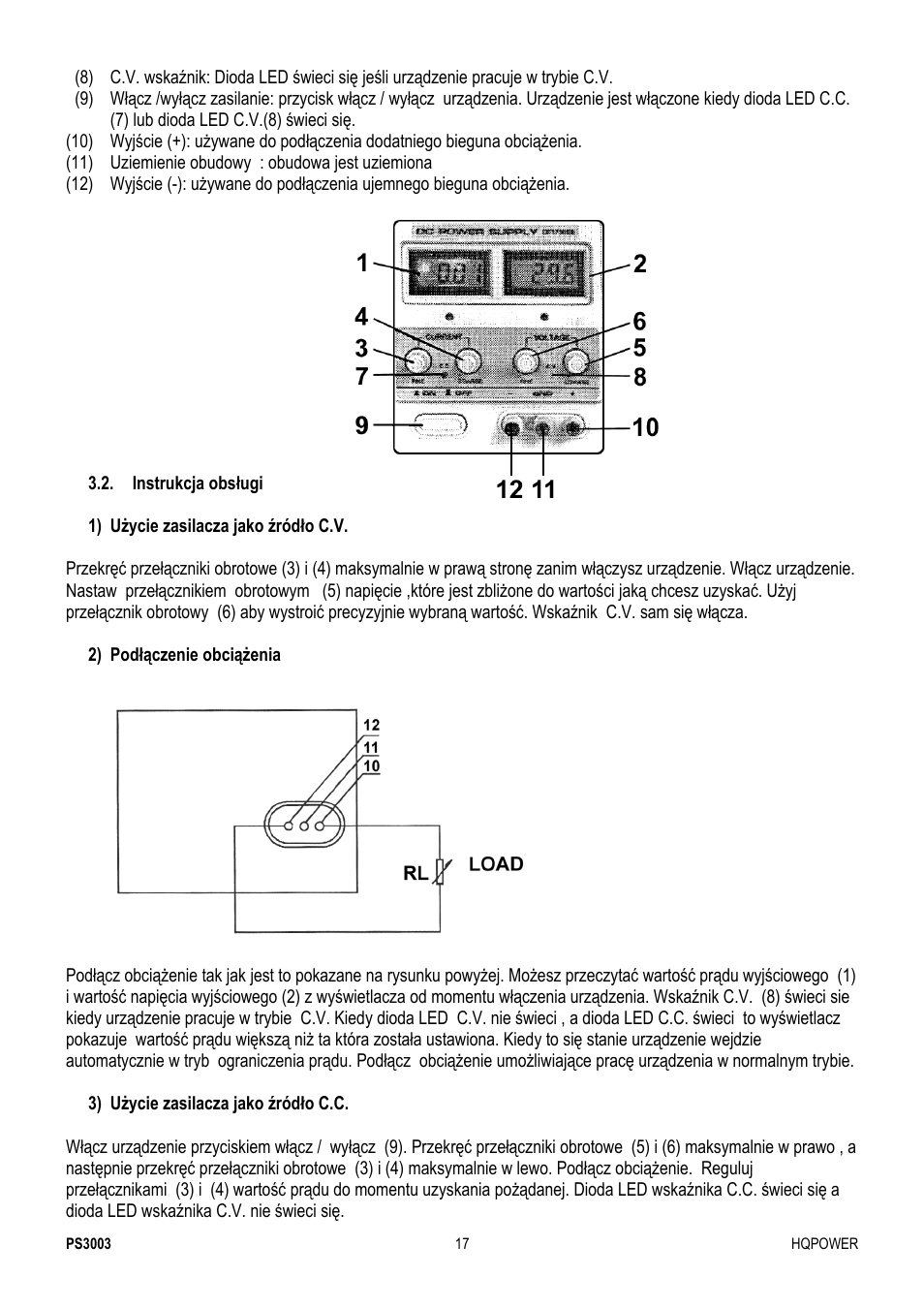 Velleman PS3003 User Manual | Page 17 / 20