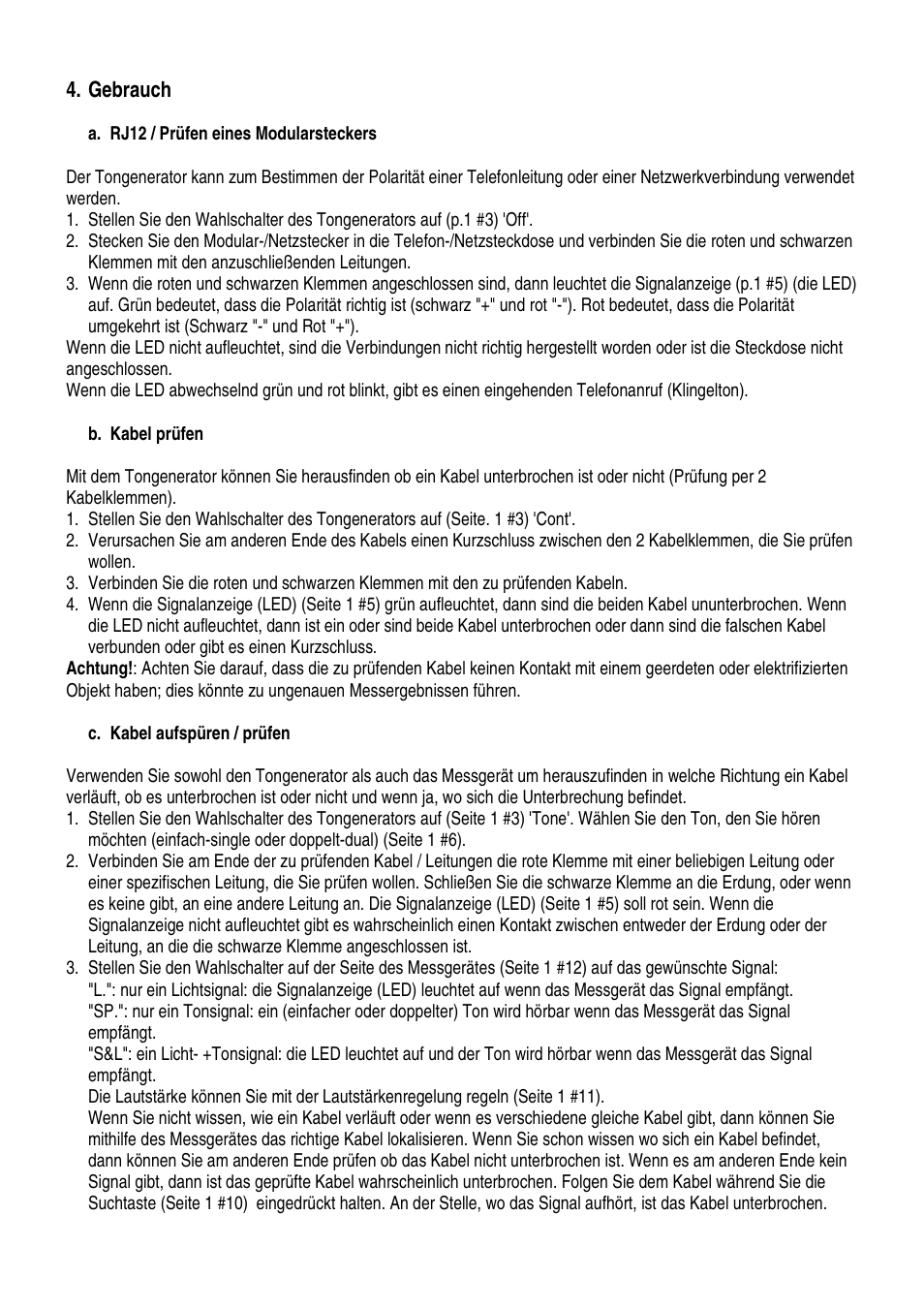 Velleman VTTEST11 User Manual | Page 10 / 11