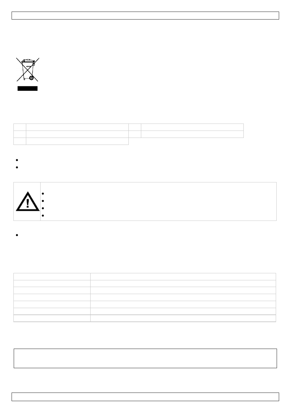User manual | Velleman WC25 User Manual | Page 3 / 12