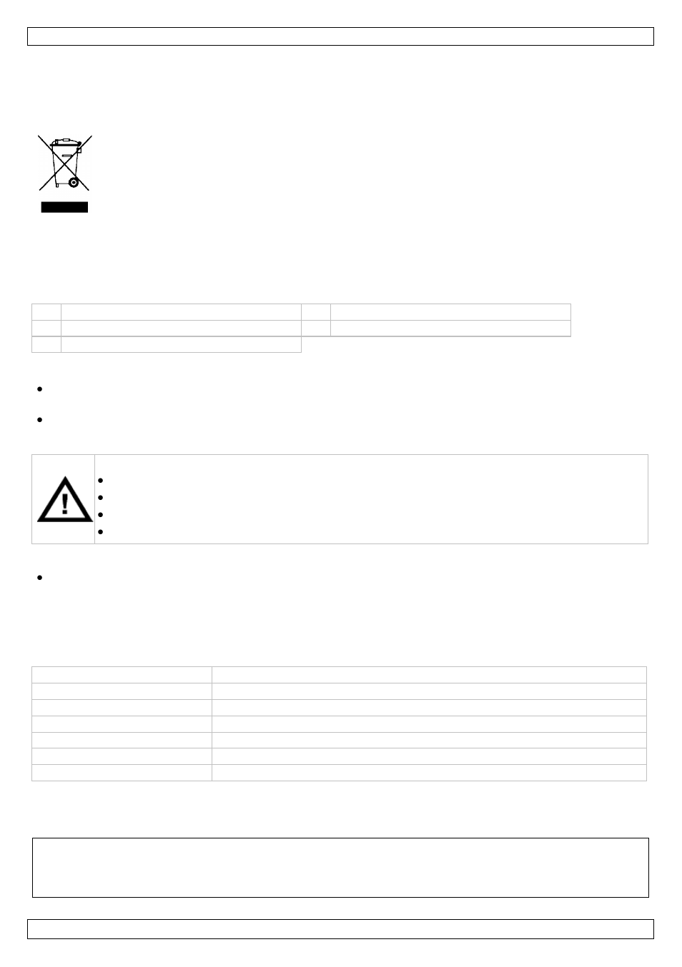 Gebruikershandleiding | Velleman WC25 User Manual | Page 4 / 12