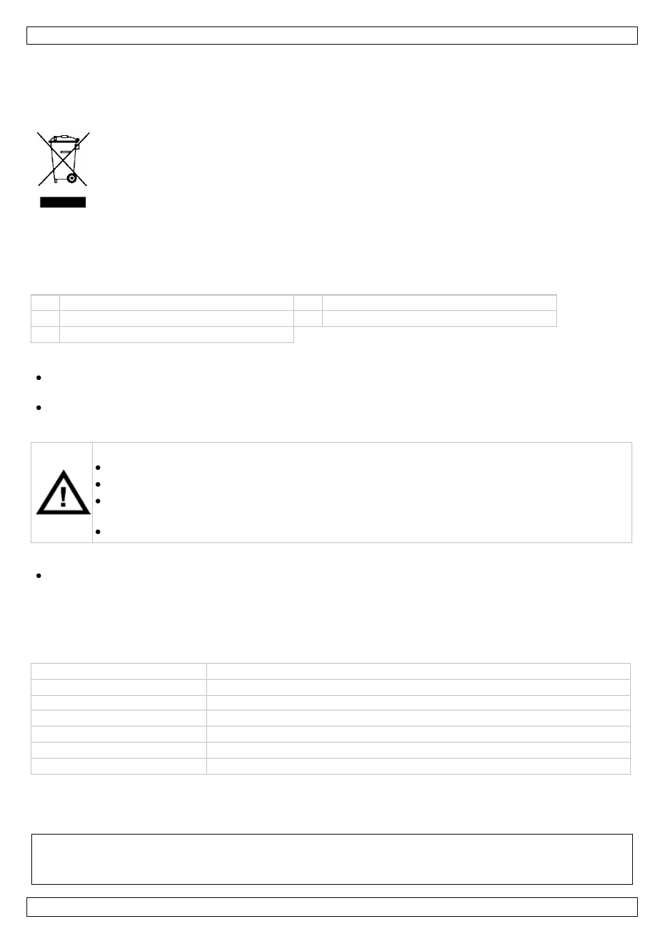 Mode d'emploi | Velleman WC25 User Manual | Page 5 / 12