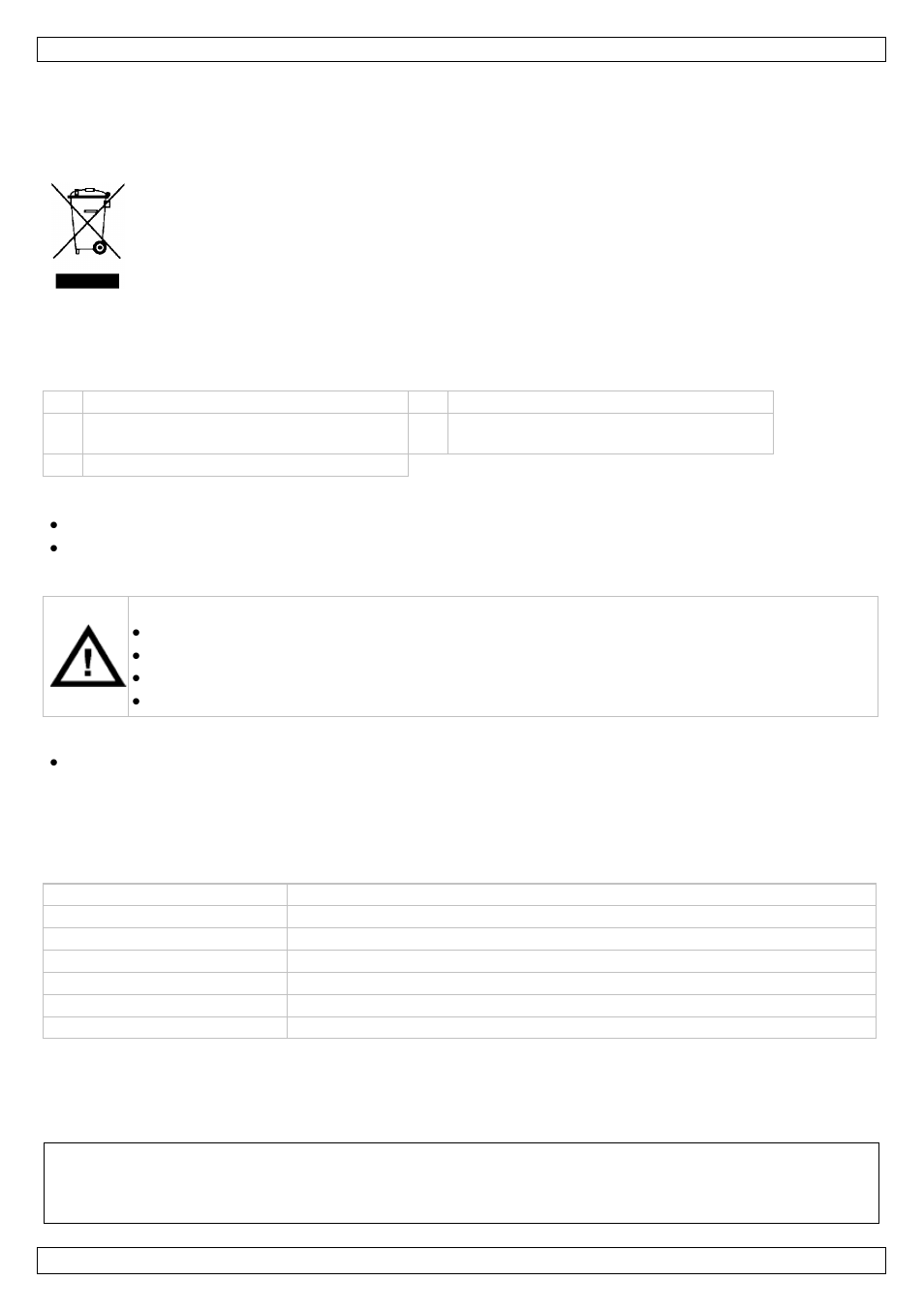 Manual del usuario | Velleman WC25 User Manual | Page 6 / 12
