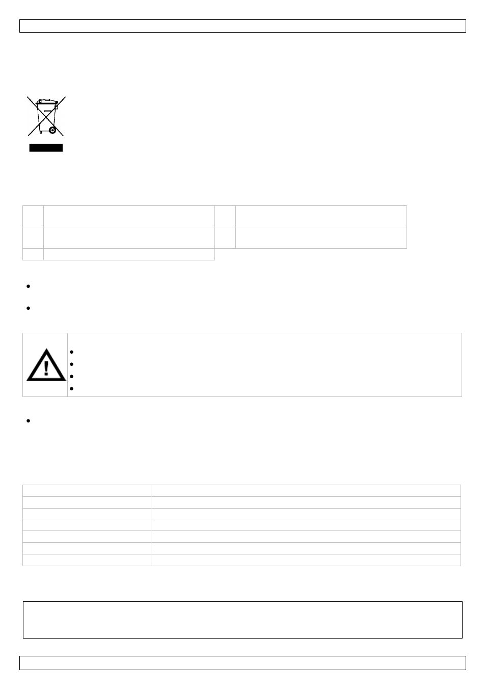 Manual do utilizador | Velleman WC25 User Manual | Page 8 / 12