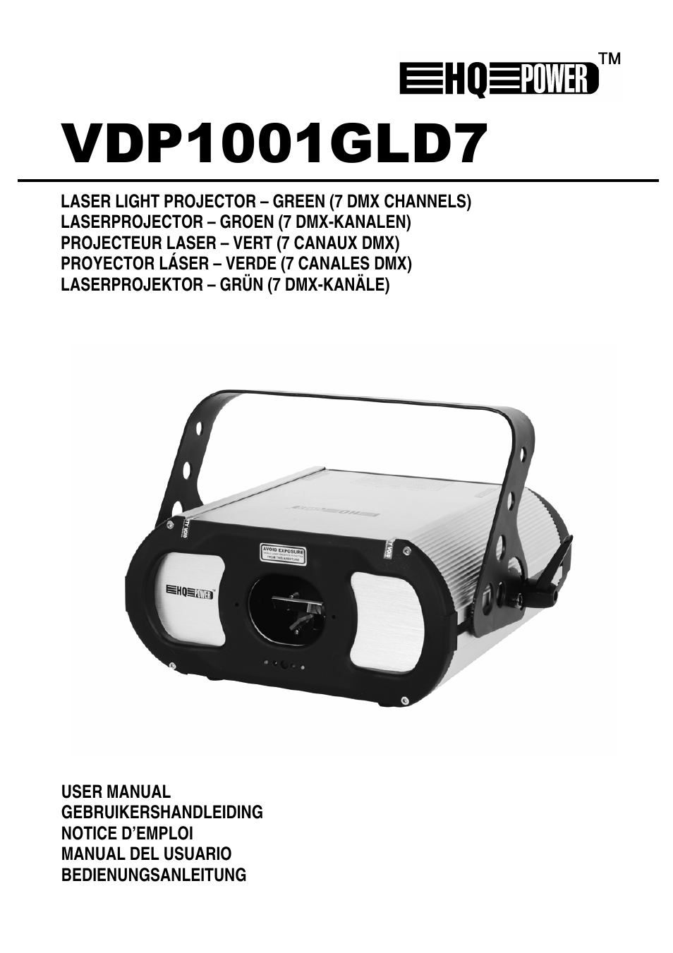 Velleman VDP1001GLD7 User Manual | 26 pages