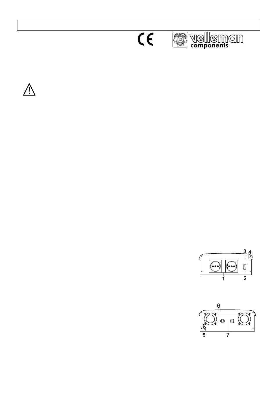 Velleman PI1000BN User Manual | 11 pages