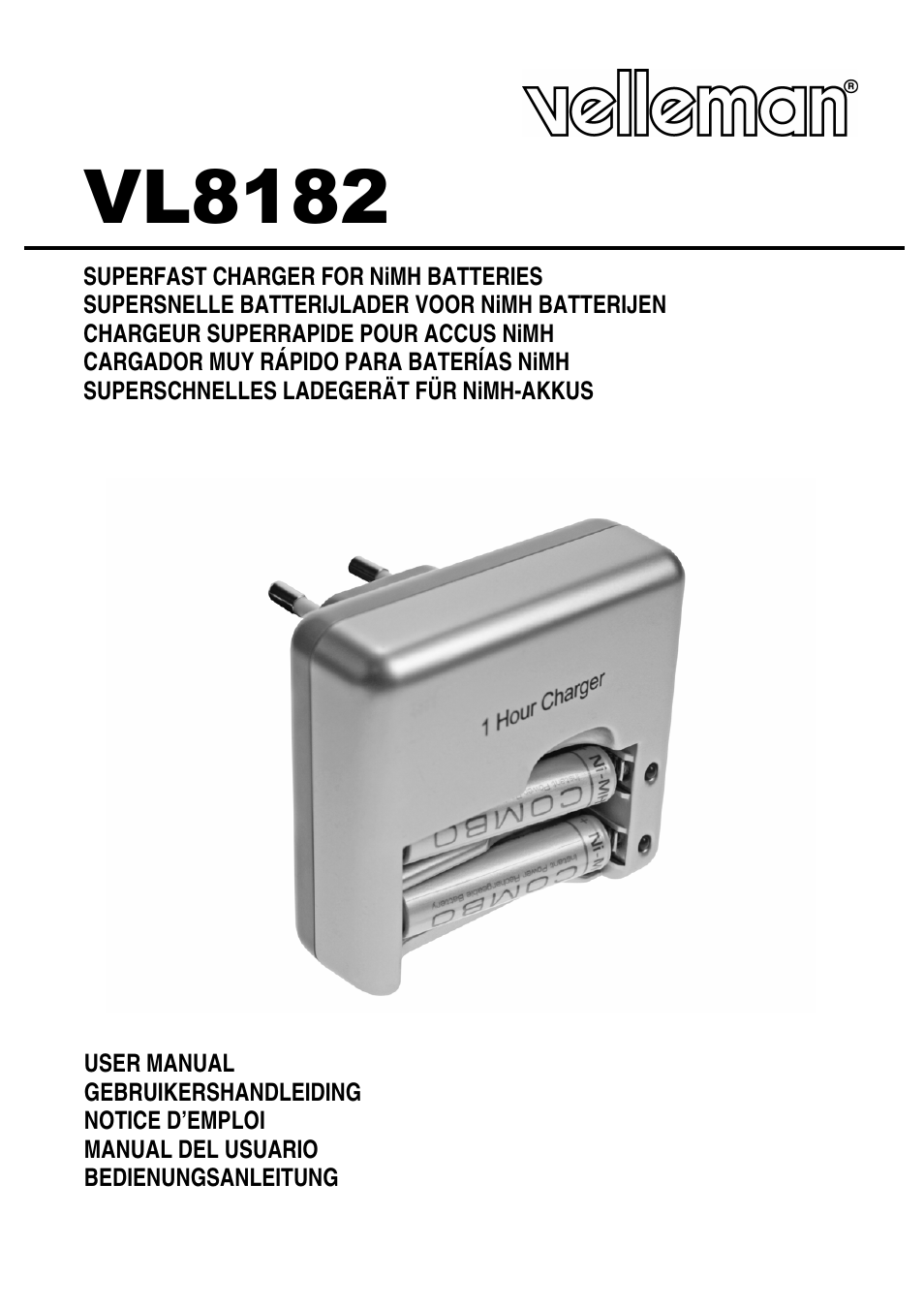 Velleman VL8182 User Manual | 11 pages