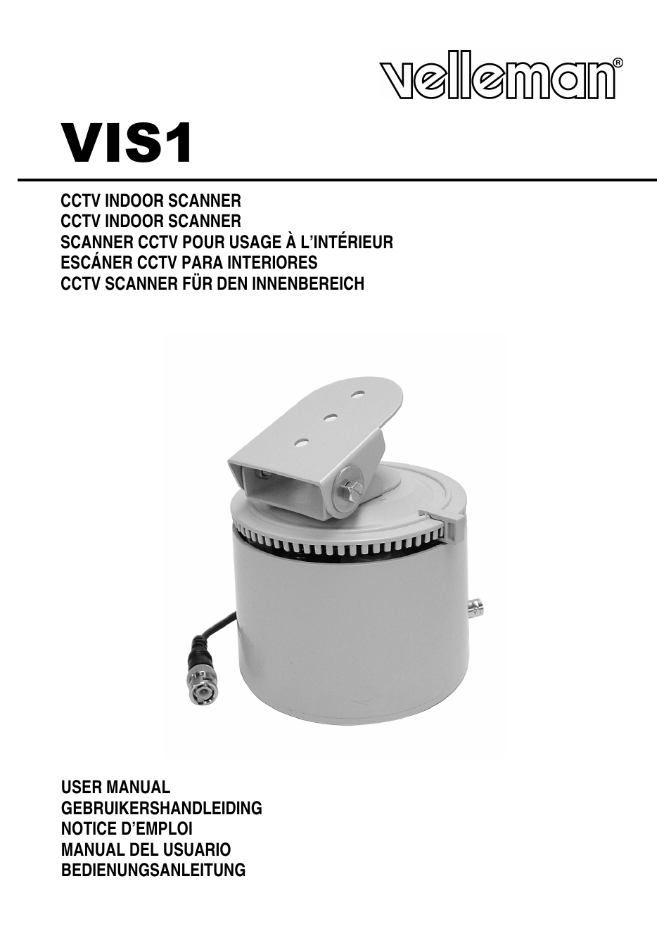 Velleman VIS1 User Manual | 15 pages