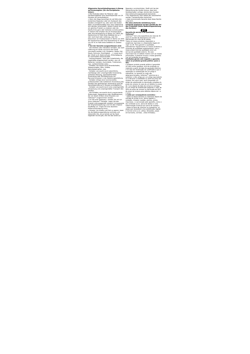 Velleman VTBAL13 User Manual | Page 30 / 32