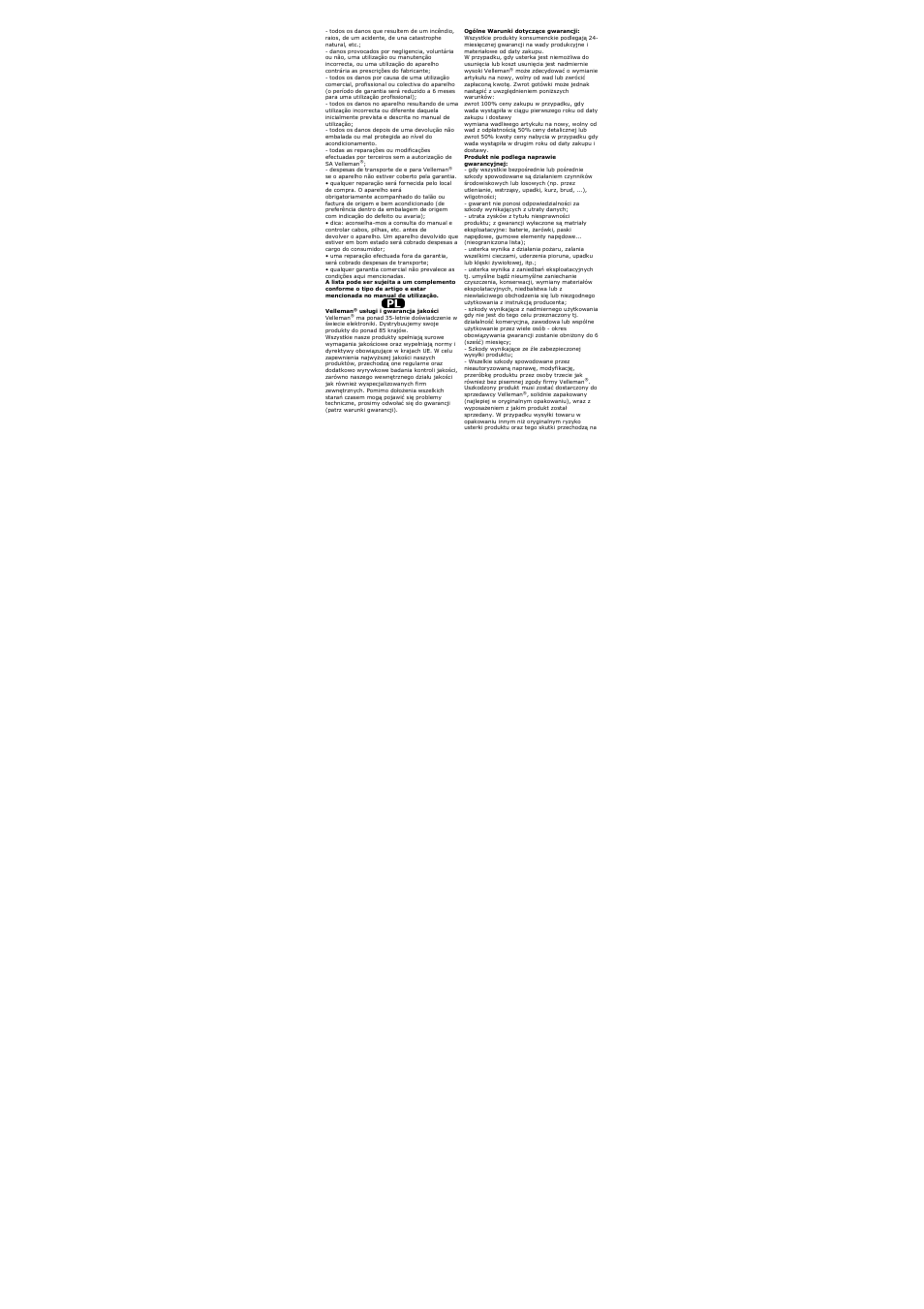 Velleman VTBAL13 User Manual | Page 31 / 32