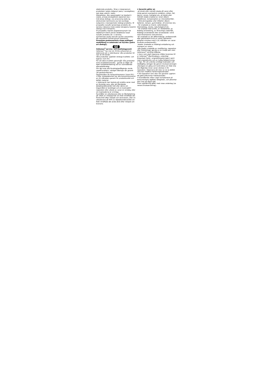 Velleman VTBAL13 User Manual | Page 32 / 32