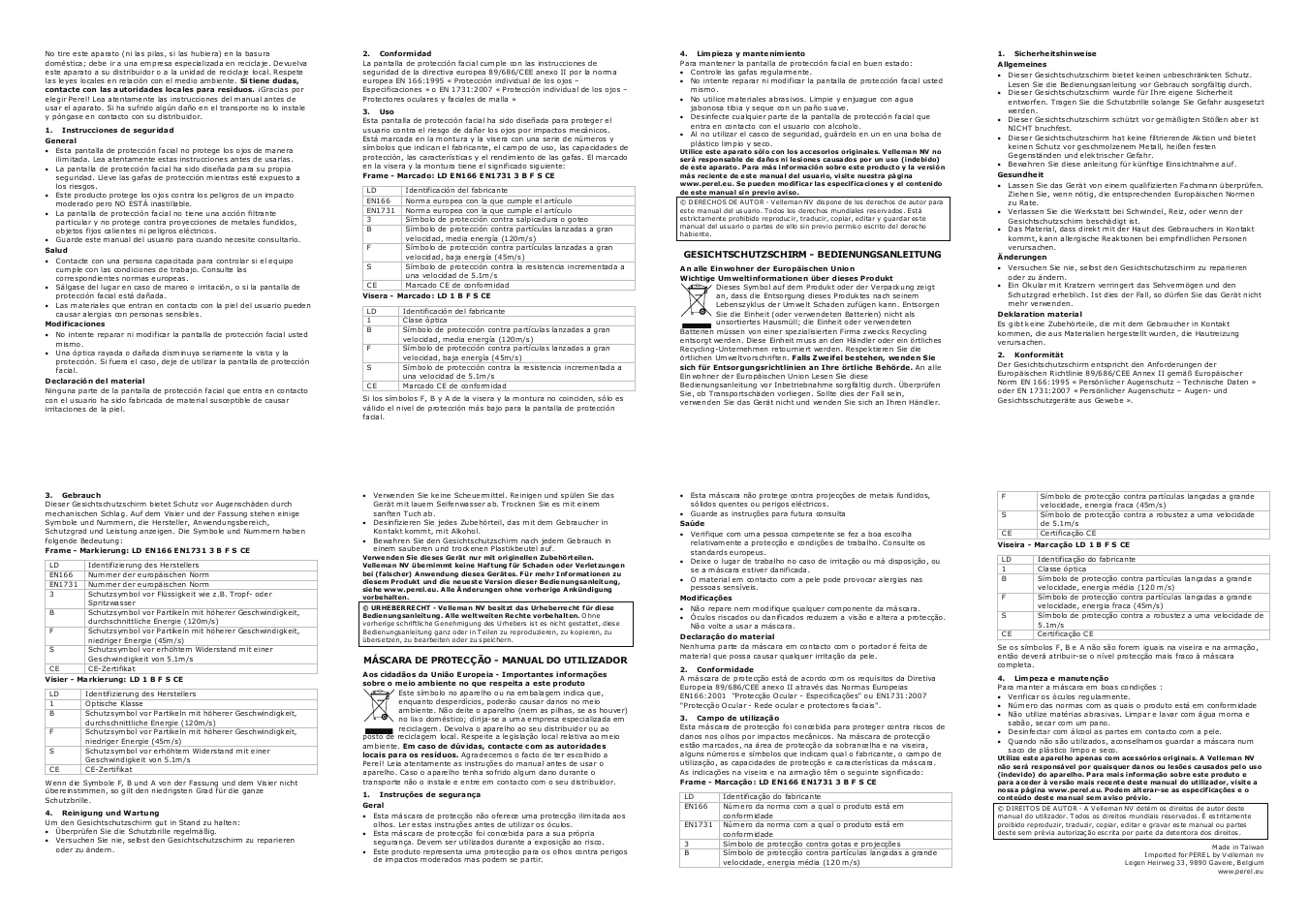 Velleman SP04 User Manual | Page 2 / 2
