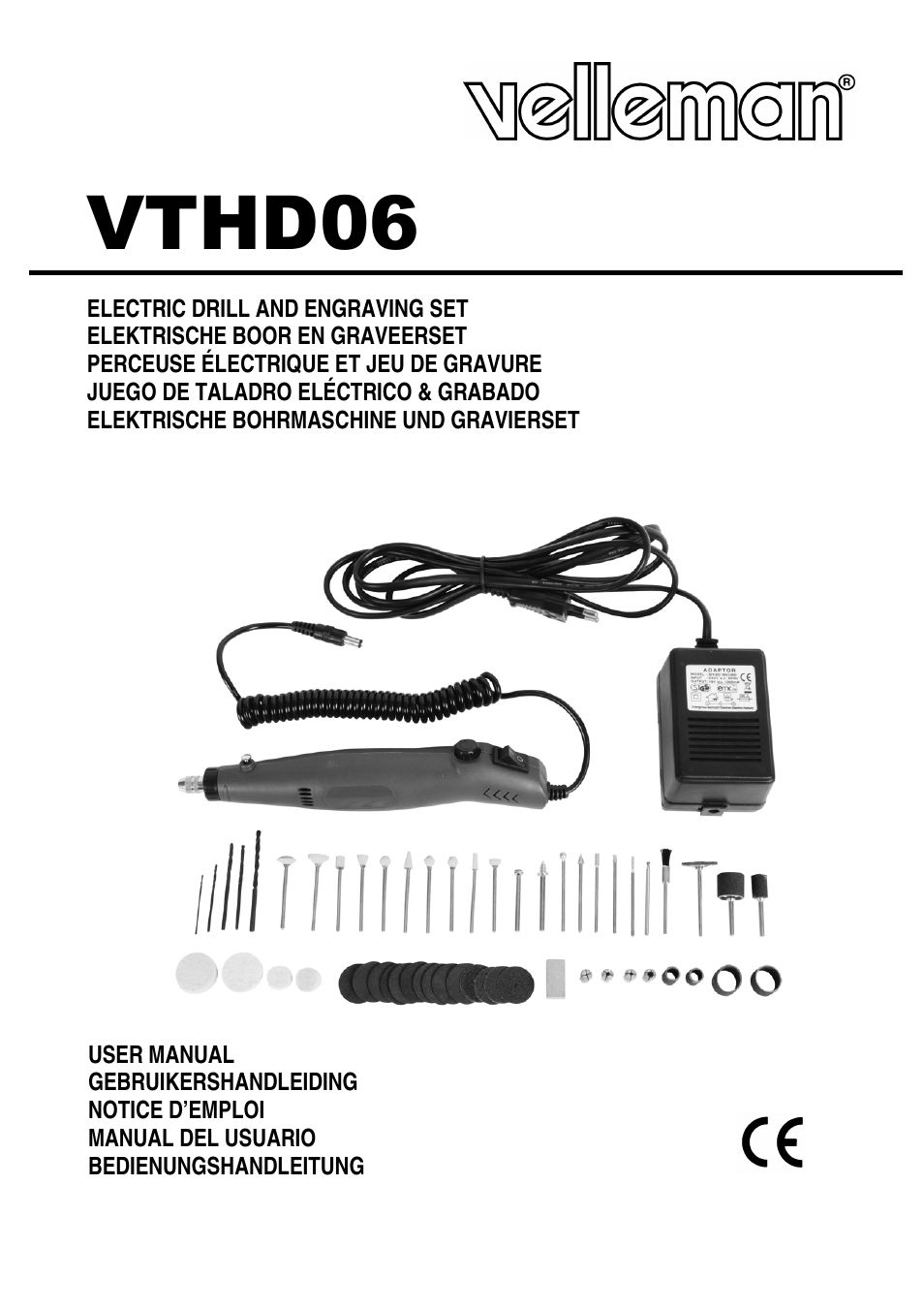 Velleman VTHD06 User Manual | 11 pages