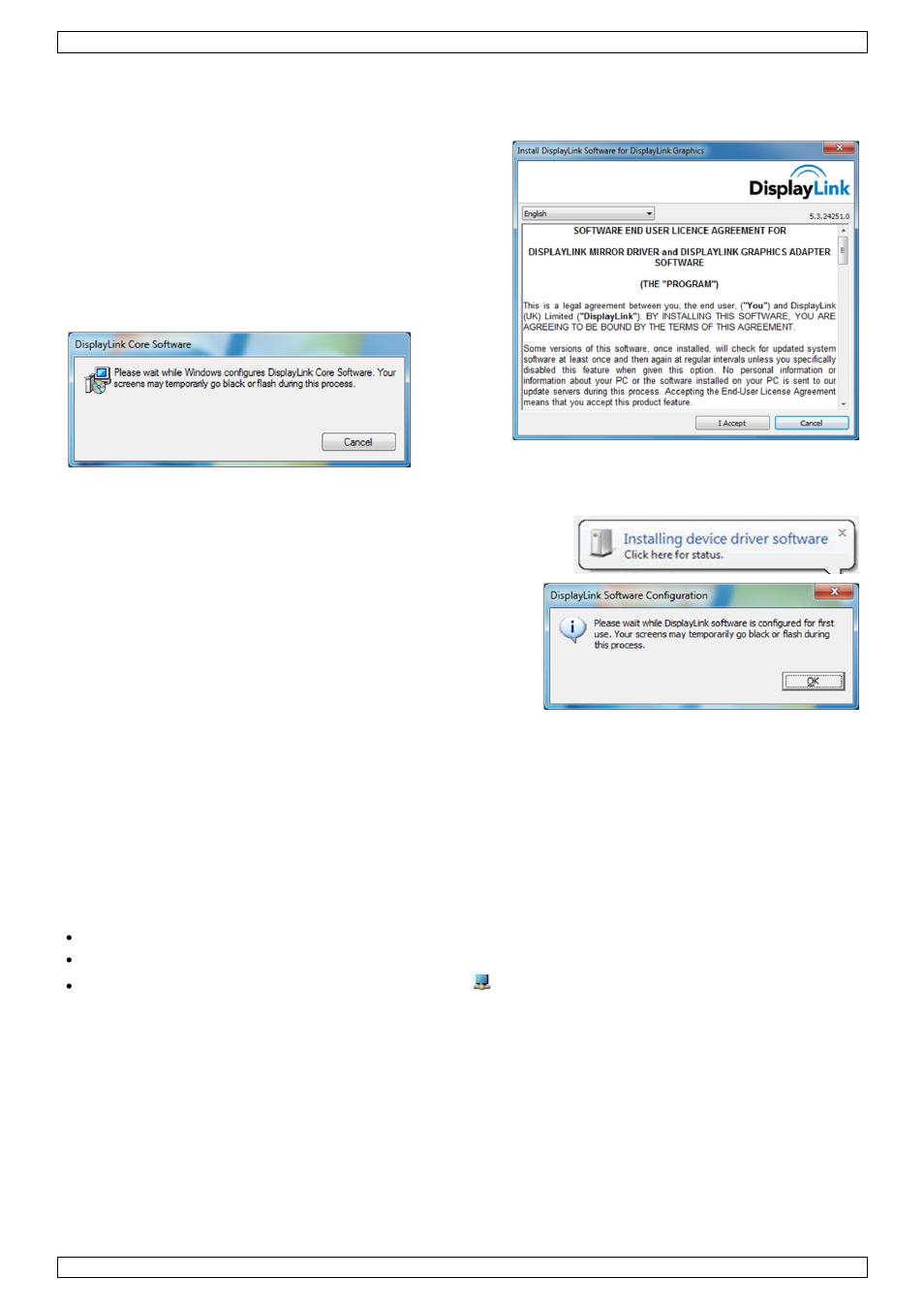 De displaylink-software gebruiken | Velleman PCUSBVGA2 User Manual | Page 24 / 93