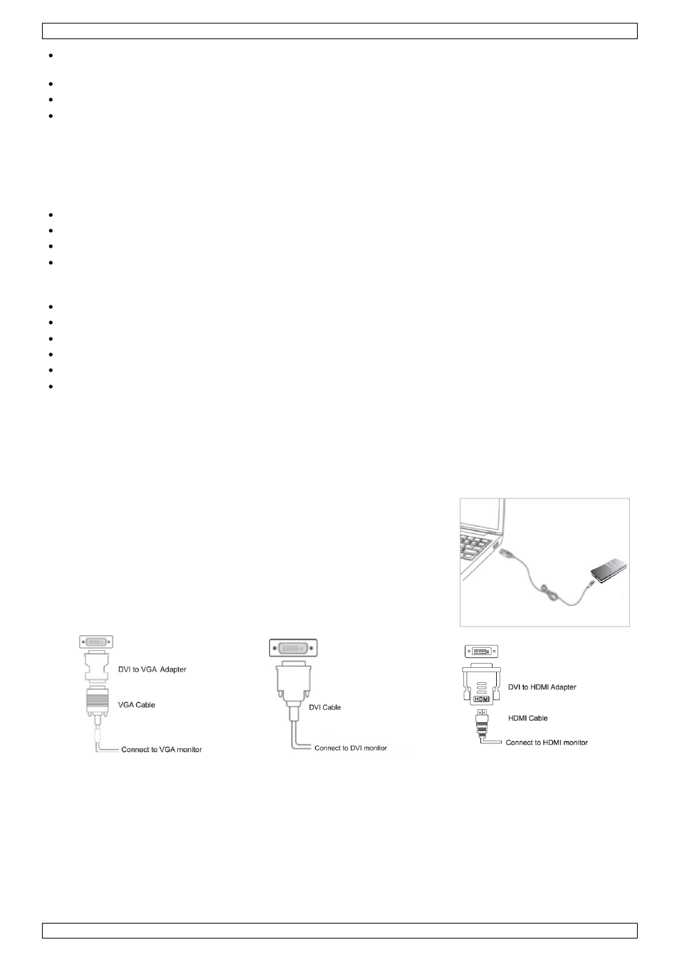 Connexion du matériel informatique | Velleman PCUSBVGA2 User Manual | Page 40 / 93