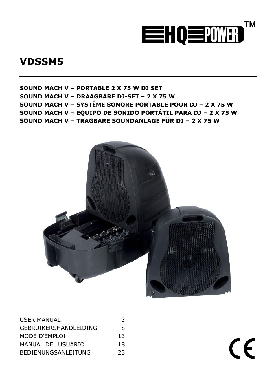 Velleman VDSSM5 User Manual | 28 pages