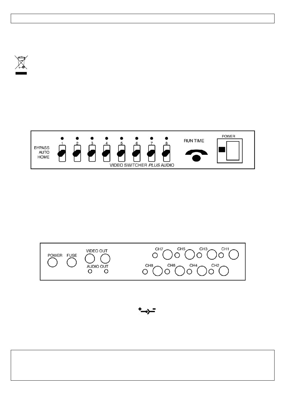 Vas8a – video-umschalter - 8 eingänge | Velleman VAS8A User Manual | Page 6 / 8