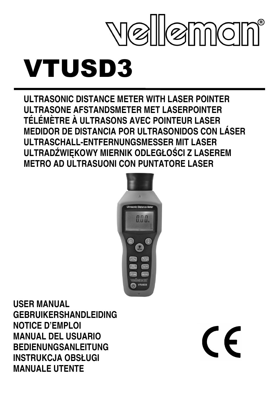 Velleman VTUSD3 User Manual | 22 pages