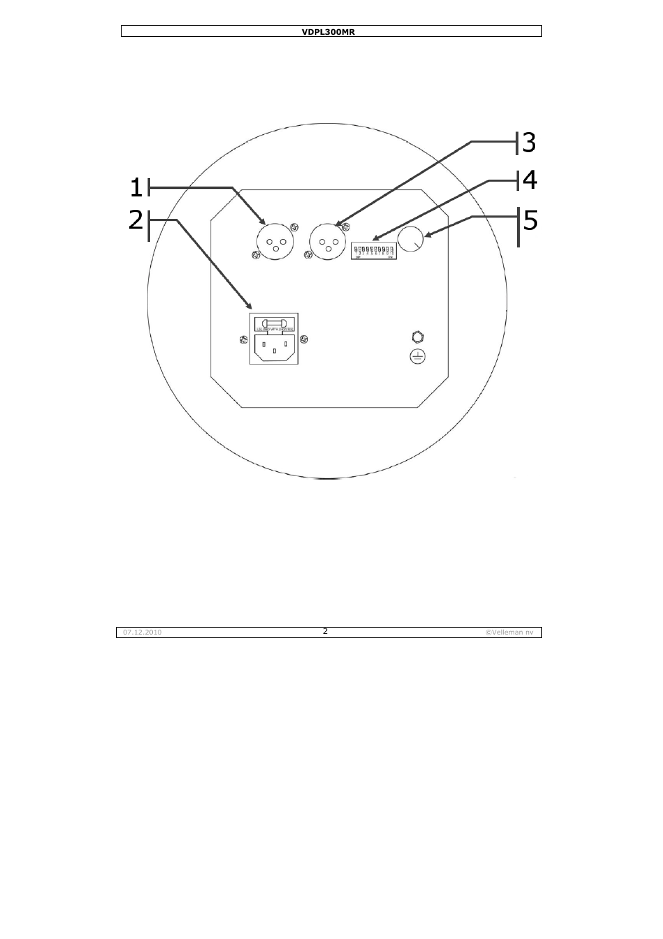 Velleman VDPL300MR User Manual | Page 2 / 23