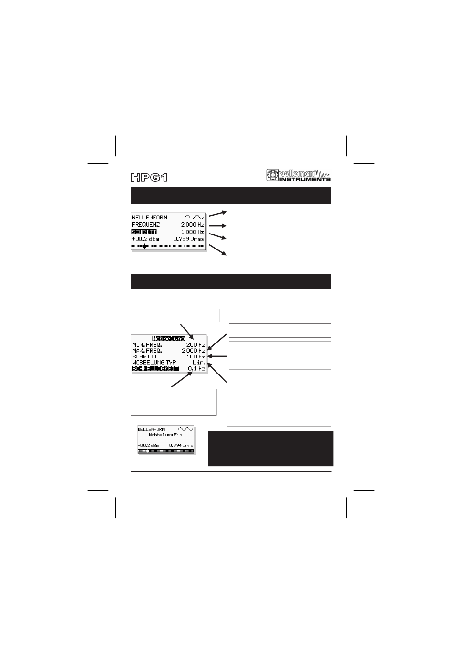 Velleman HPG1 User Manual | Page 20 / 28