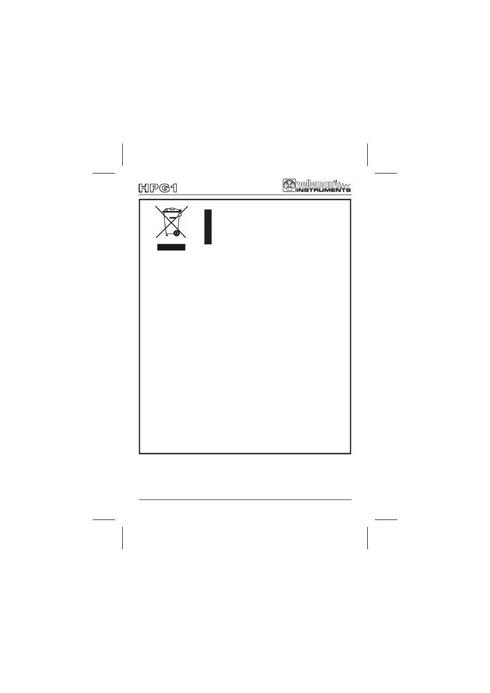 Velleman HPG1 User Manual | Page 26 / 28