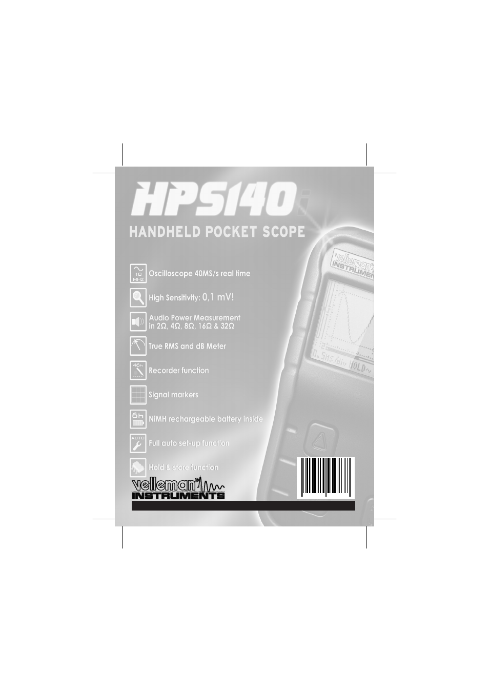 Velleman HPG1 User Manual | Page 28 / 28