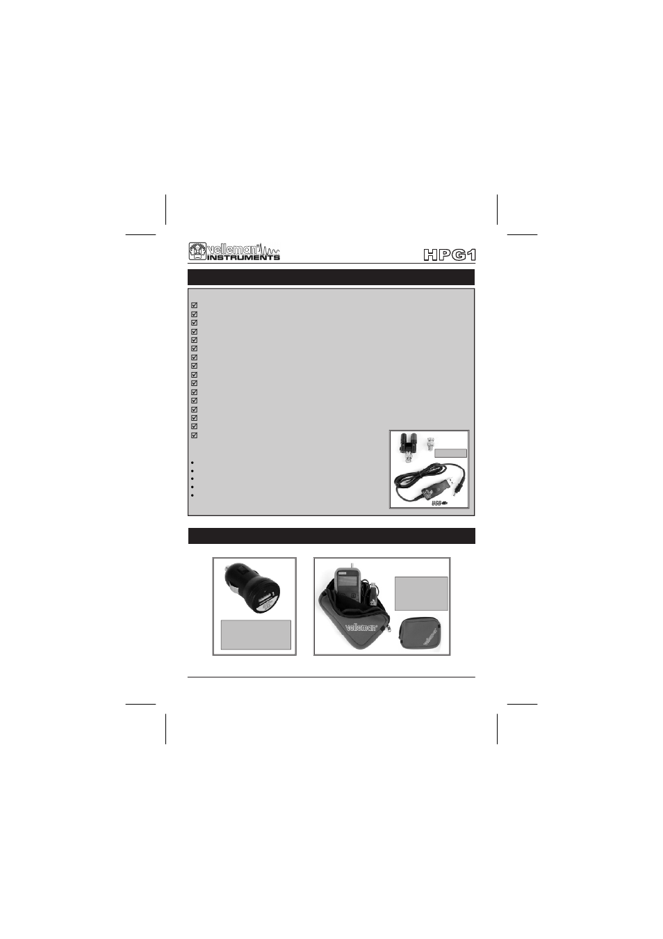 Velleman HPG1 User Manual | Page 5 / 28