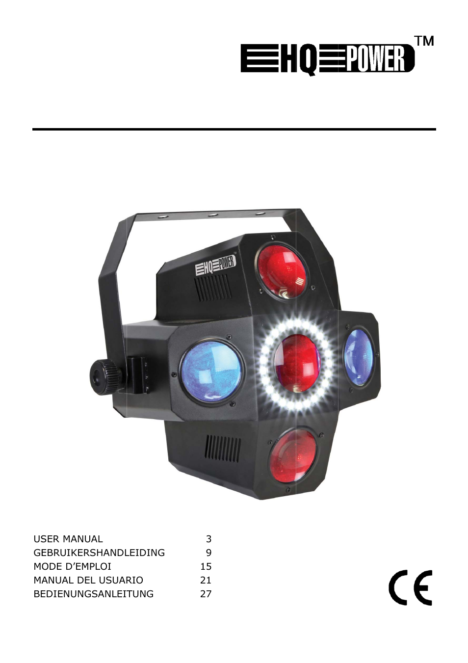 Velleman VDPL300SD User Manual | 34 pages