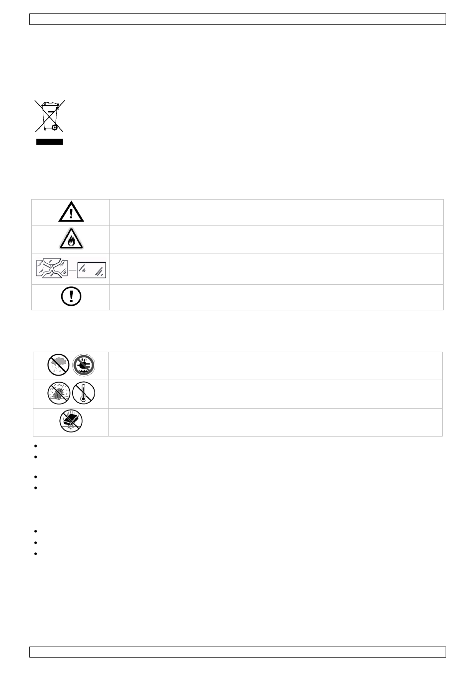 Mode d'emploi, Mode, E d’em | Mploi, Intro, Cons, Direc, Cara, Oduction, Signes de | Velleman VTLAMP3WN User Manual | Page 7 / 14