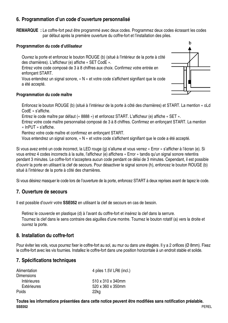 Velleman SSE052 User Manual | Page 6 / 14