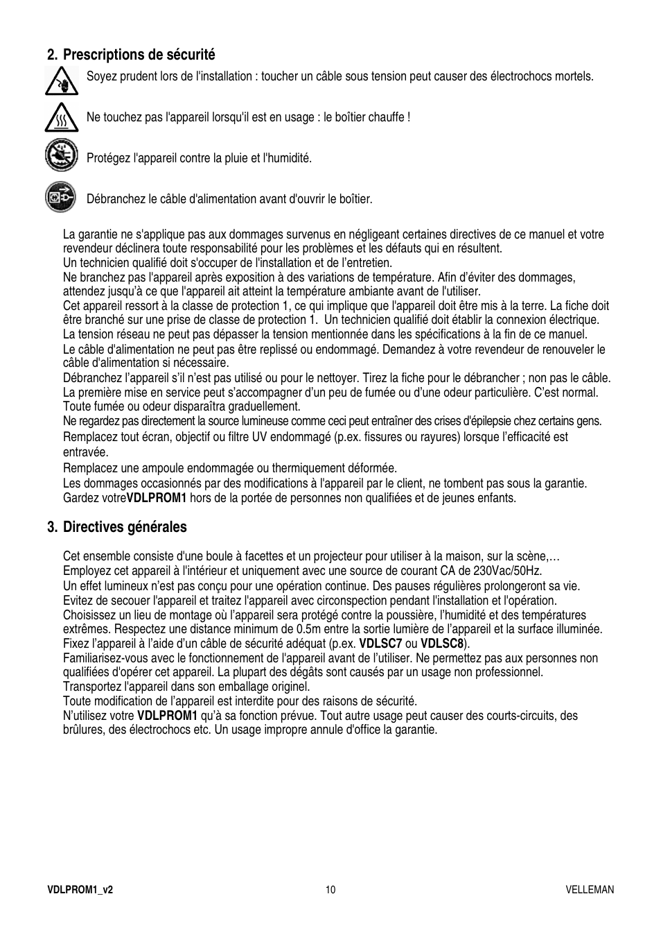 Velleman VDLPROM1 User Manual | Page 10 / 20
