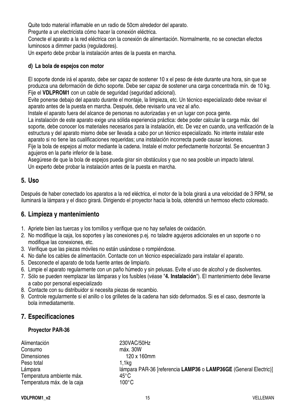 Velleman VDLPROM1 User Manual | Page 15 / 20