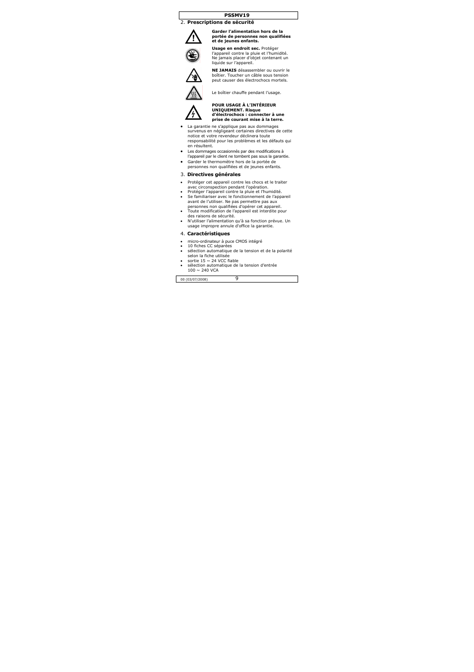Velleman PSSMV19 User Manual | Page 9 / 16