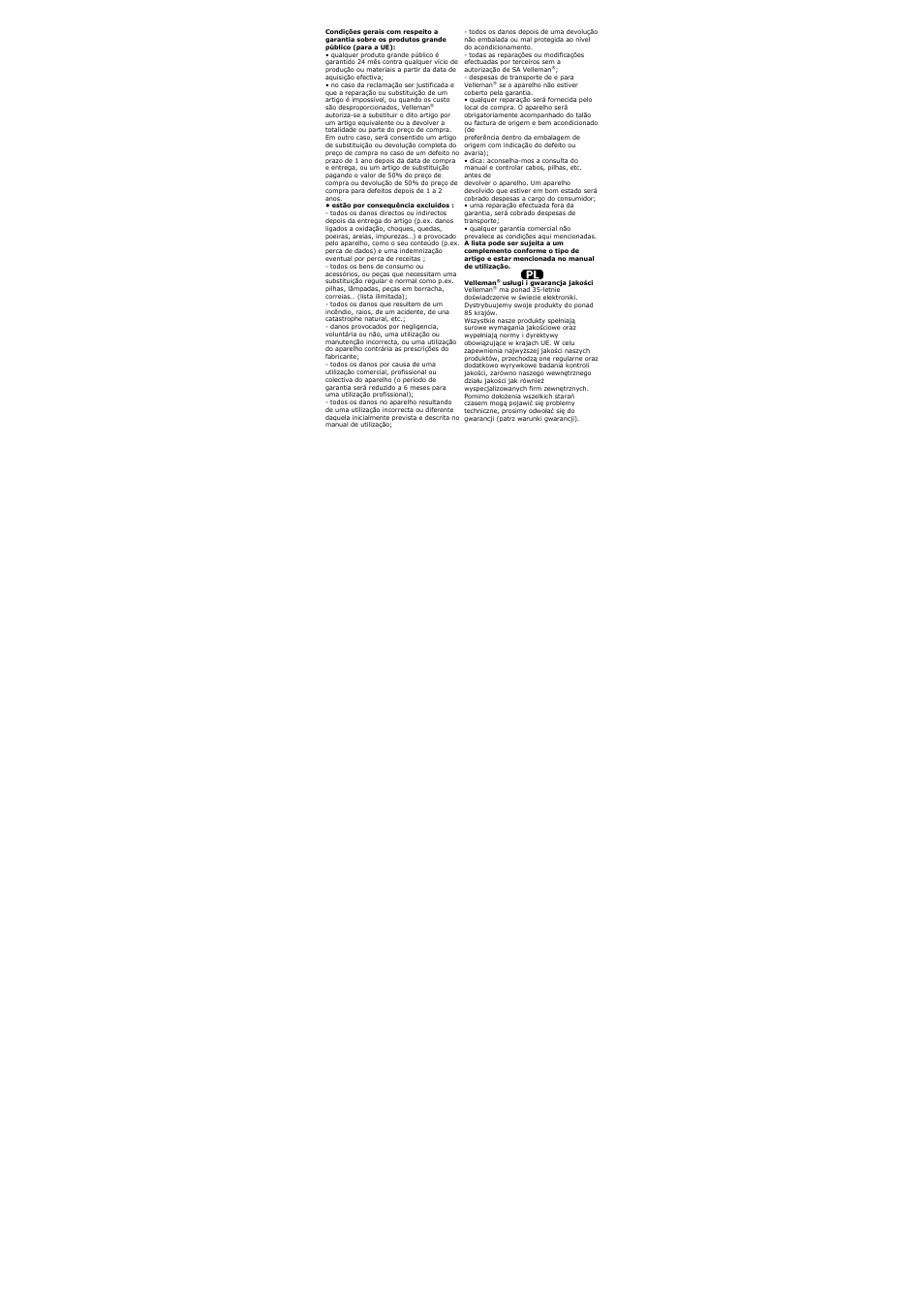 Velleman VTTEST8 User Manual | Page 23 / 25