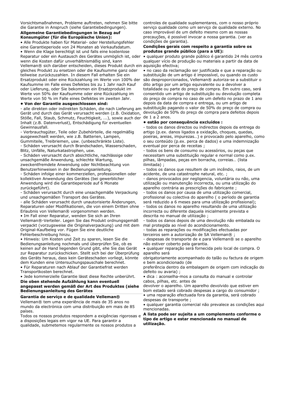 Velleman WB004 User Manual | Page 10 / 10