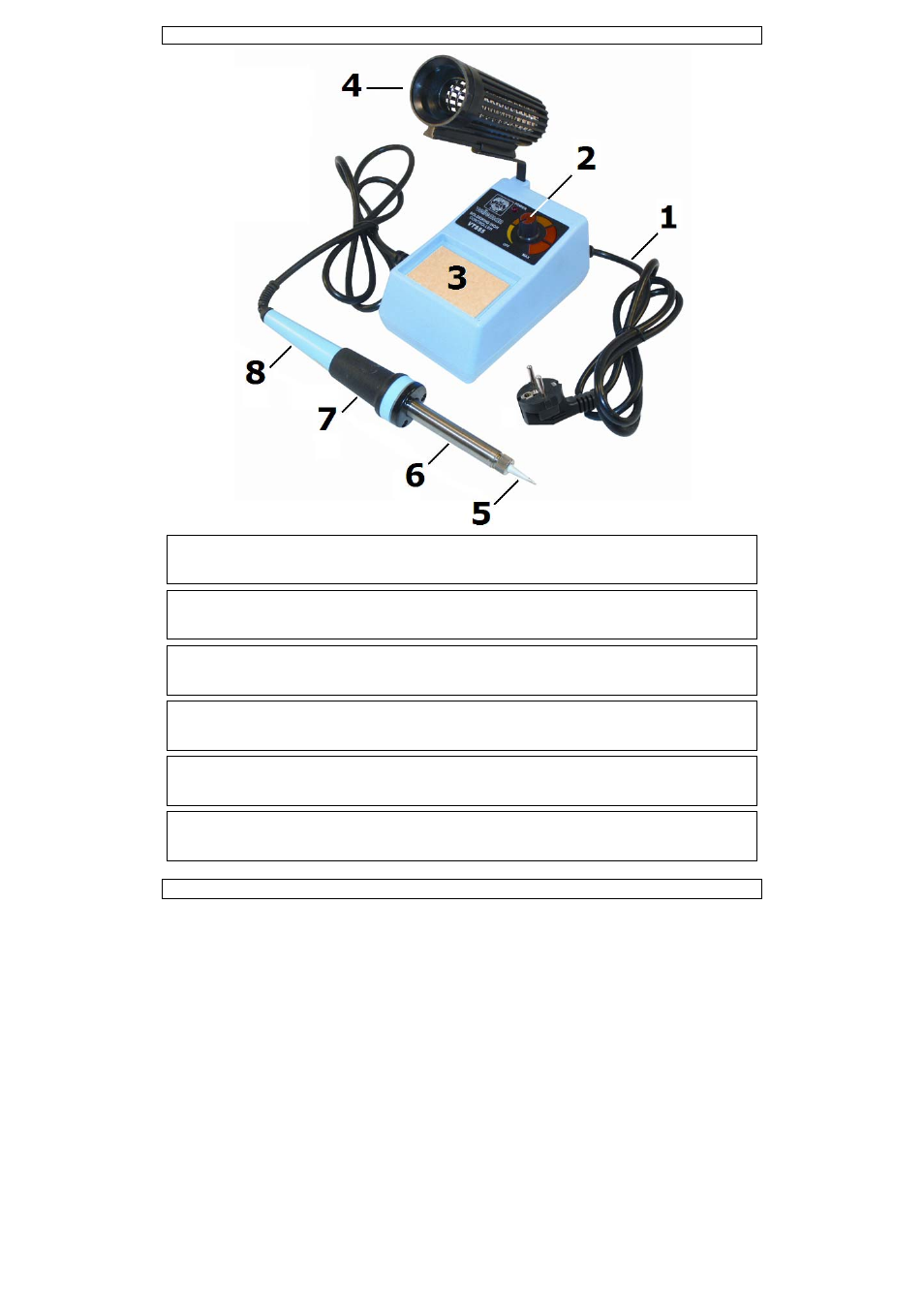 Velleman VTSS5 User Manual | Page 2 / 26