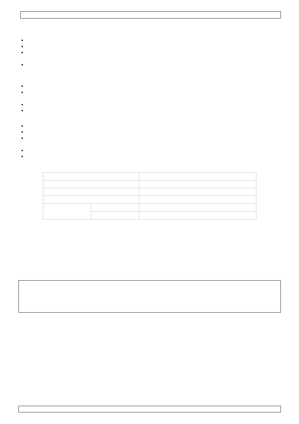 Spécifications techniques | Velleman SSE030FP User Manual | Page 6 / 17
