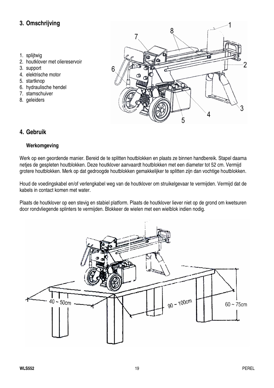 Velleman WLS552 User Manual | Page 19 / 44