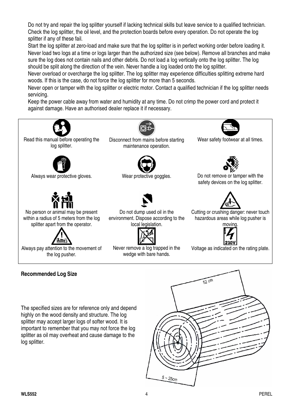 Velleman WLS552 User Manual | Page 4 / 44