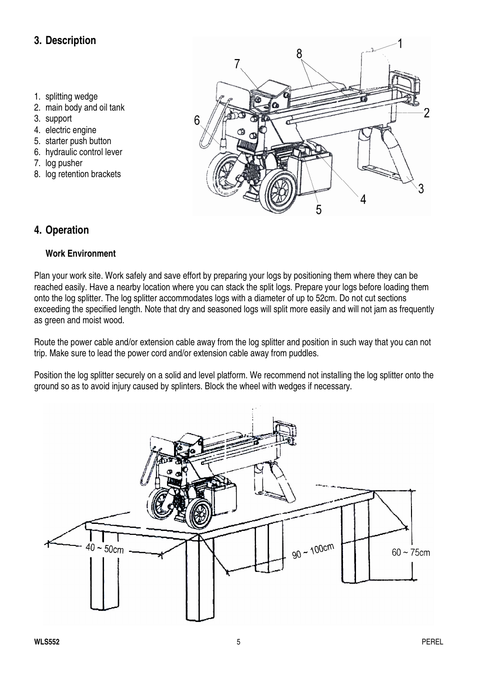 Velleman WLS552 User Manual | Page 5 / 44