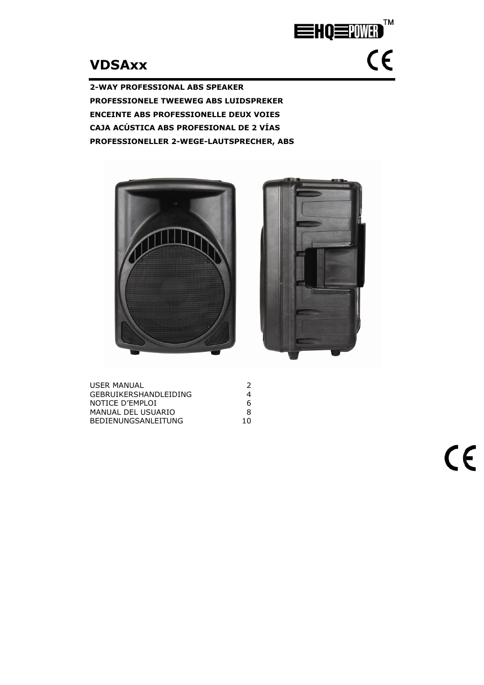 Velleman VDSA10 User Manual | 13 pages