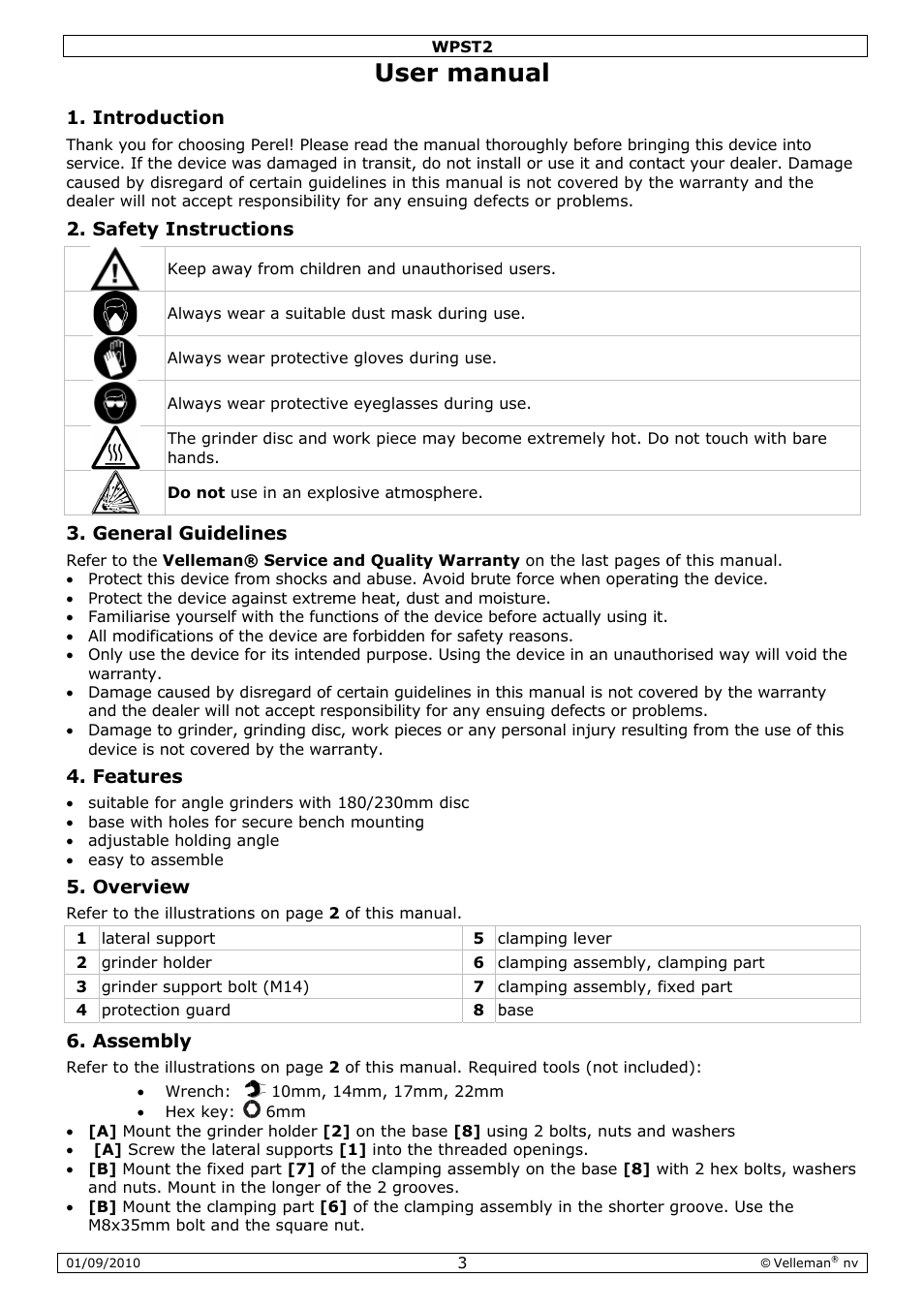 Er man, Nual | Velleman WPST2 User Manual | Page 3 / 15