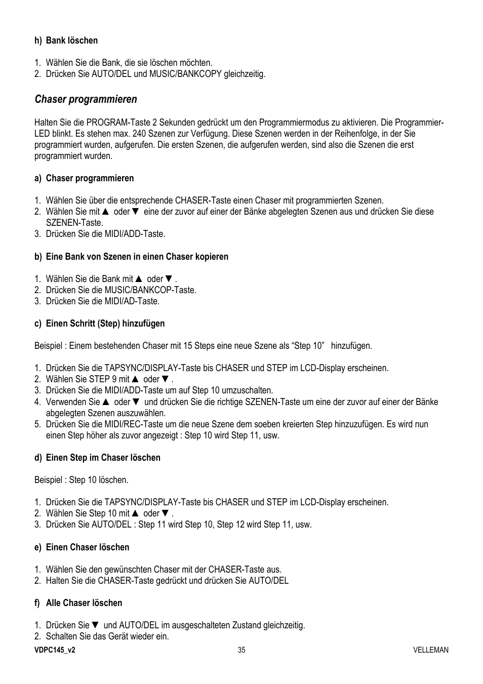 Velleman VDPC145 User Manual | Page 35 / 47