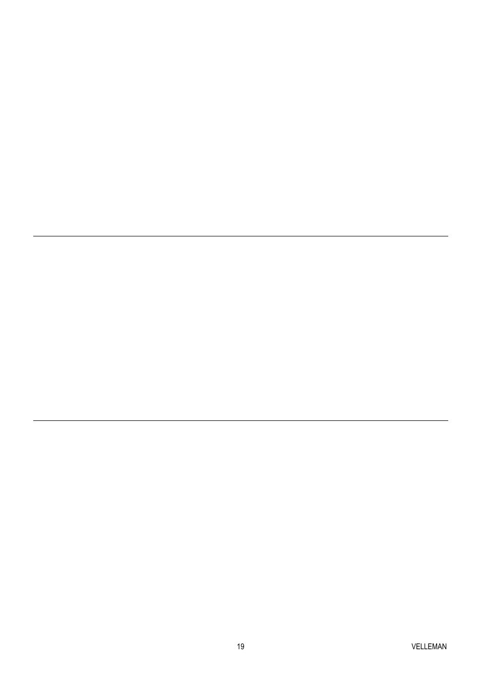 Velleman VPA2200MBN User Manual | Page 19 / 19
