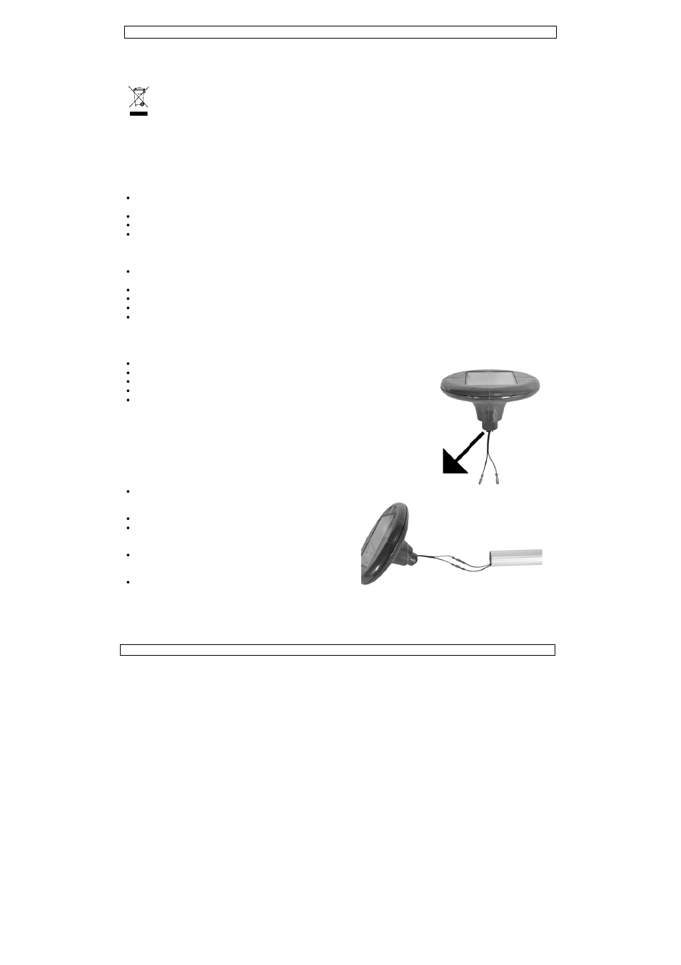 Nual del, L usuar, Troducción | Strucciones, Rmas gener, Racterística, Stalación y, De segurid, Rales | Velleman GRR02 User Manual | Page 8 / 15