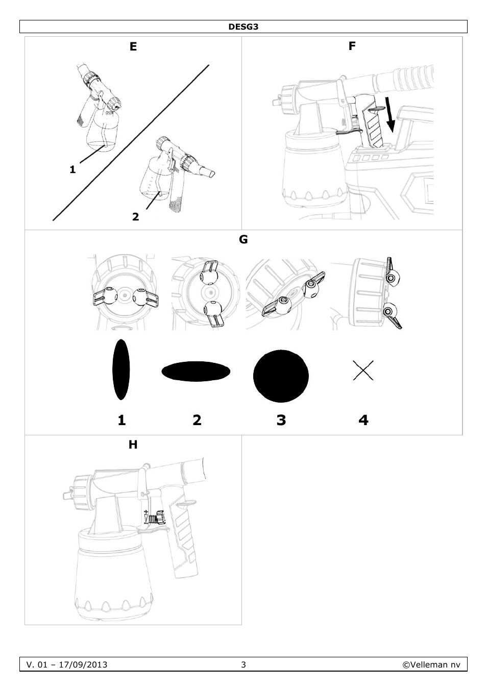 Velleman DESG3 User Manual | Page 3 / 35