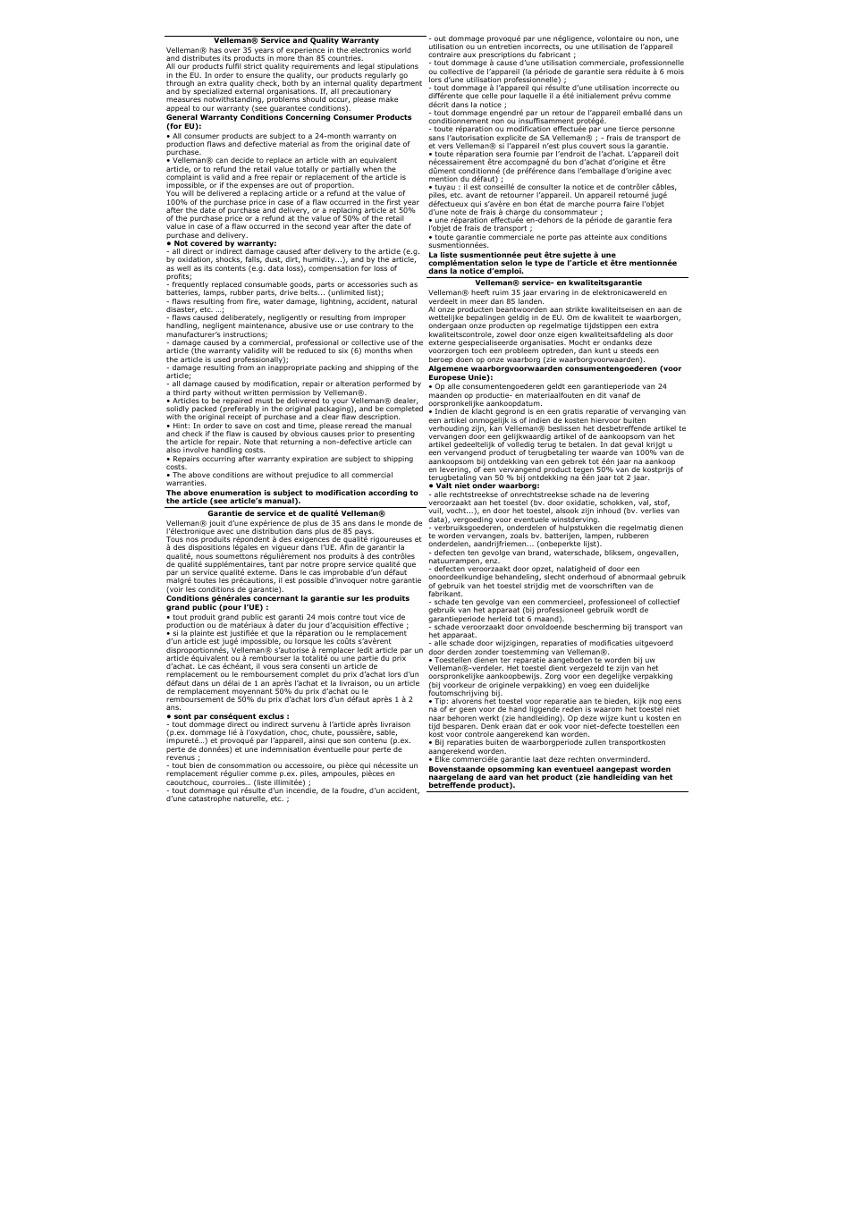 Velleman CFAN0230 User Manual | Page 15 / 16