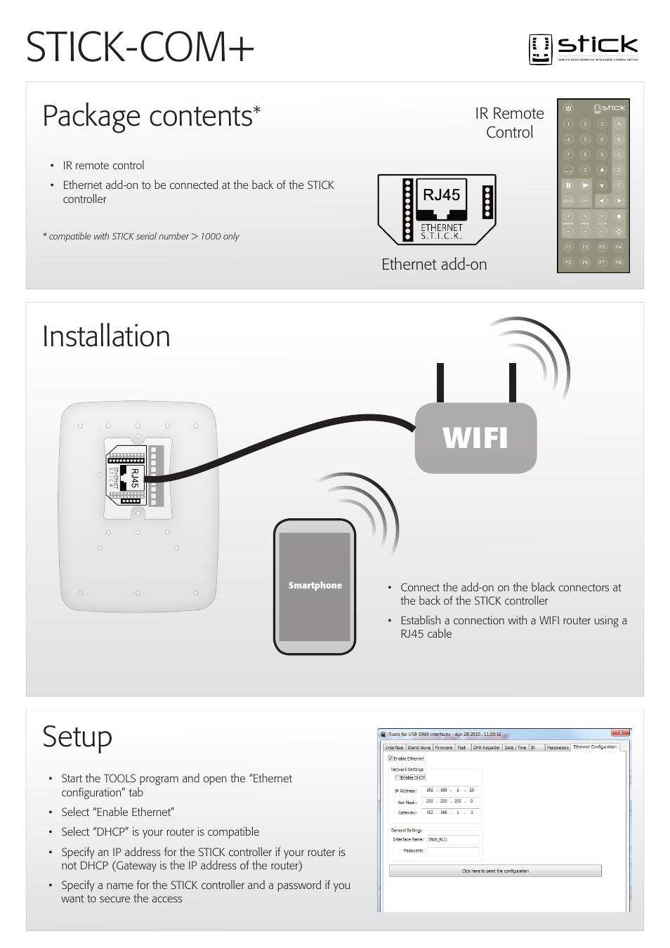 Velleman VDPSCS-STICKCOM User Manual | 2 pages