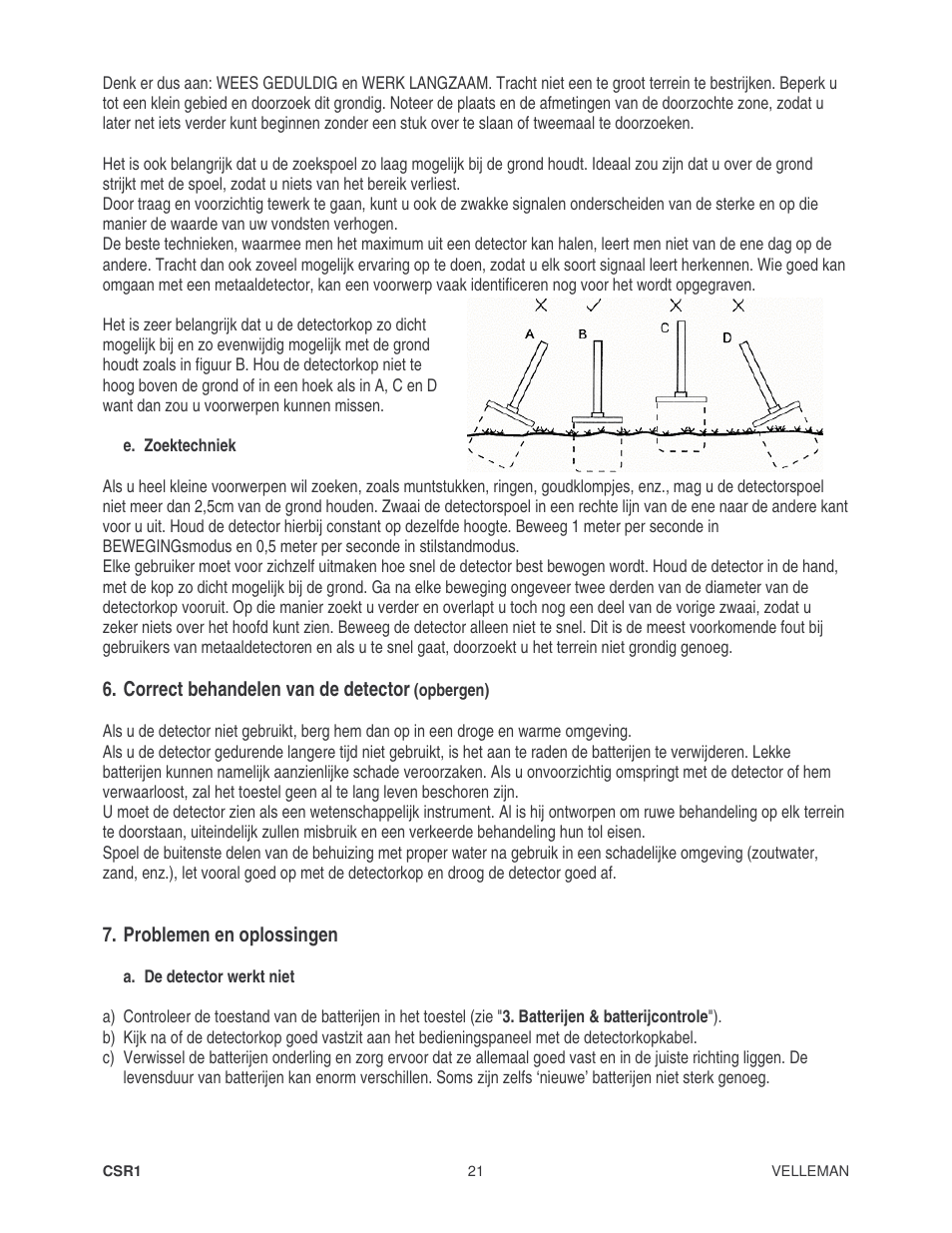 Velleman CSR1 User Manual | Page 21 / 56