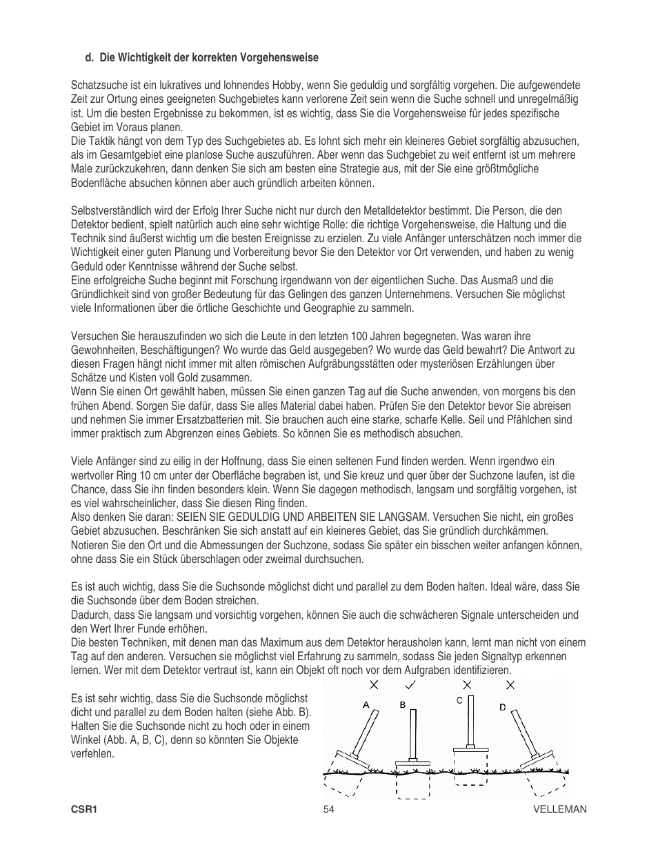 Velleman CSR1 User Manual | Page 54 / 56