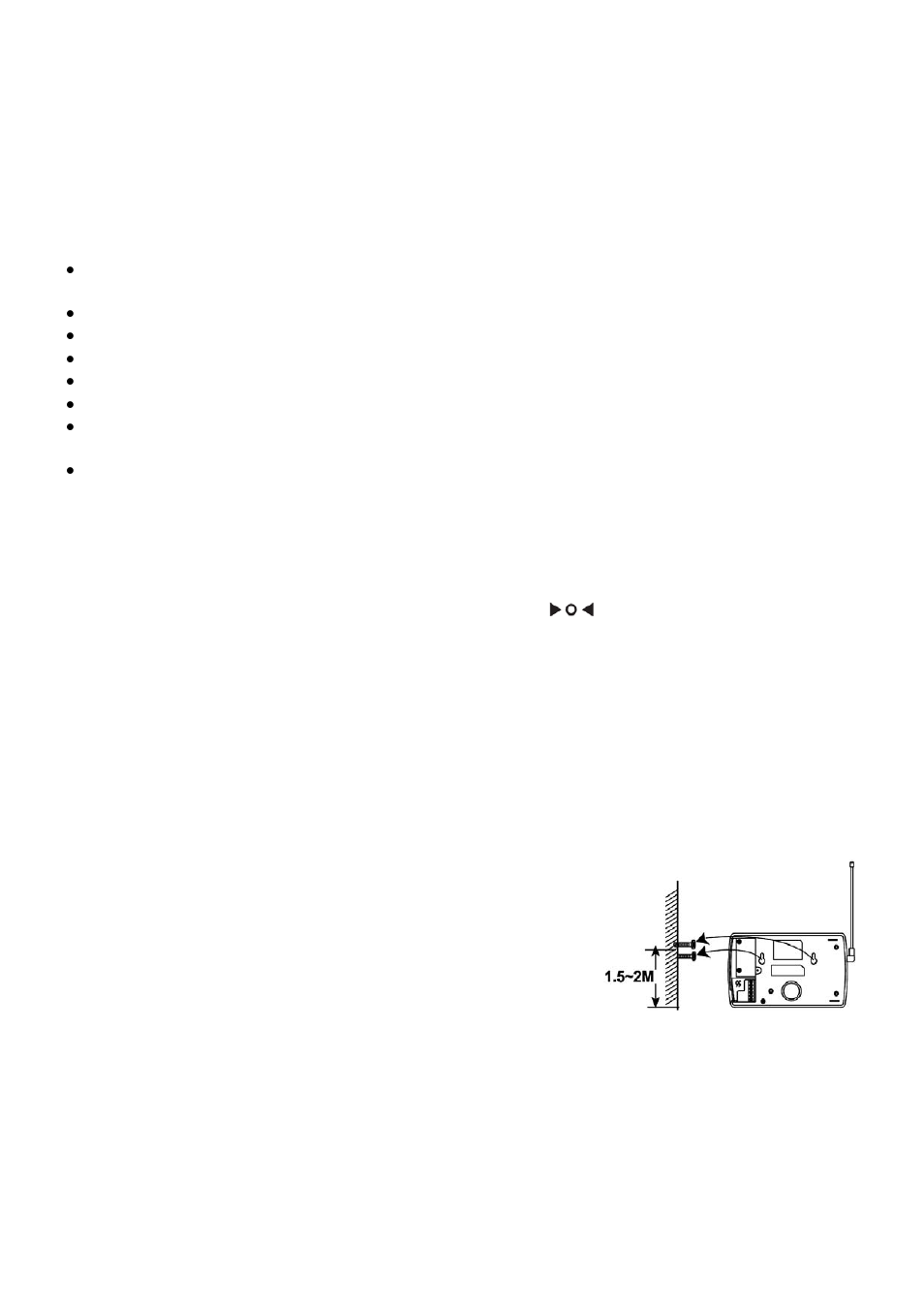 Sicherheitshinweise, Umschreibung (siehe abb. 1), Installation | Das sicherheitssystem einstellen | Velleman HAM1000WS User Manual | Page 24 / 32